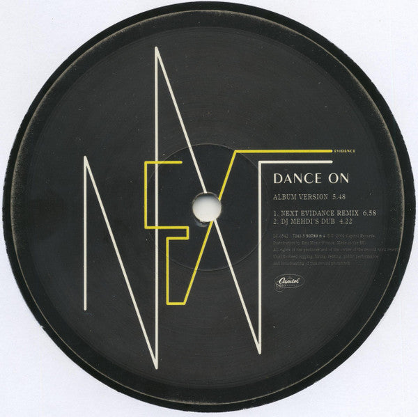 Next Evidence : Dance On (12")