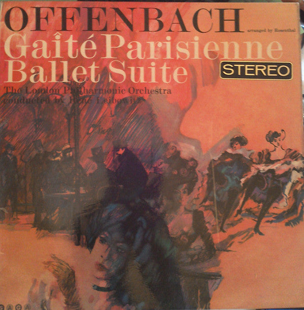 Jacques Offenbach, London Philharmonic Orchestra Conducted By René Leibowitz : Gaîté Parisienne Ballet Suite (LP)