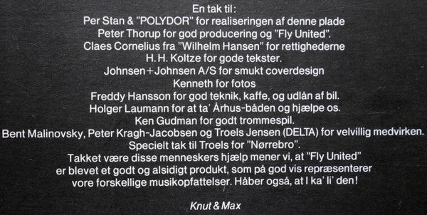 Fly United : Fly United (LP)