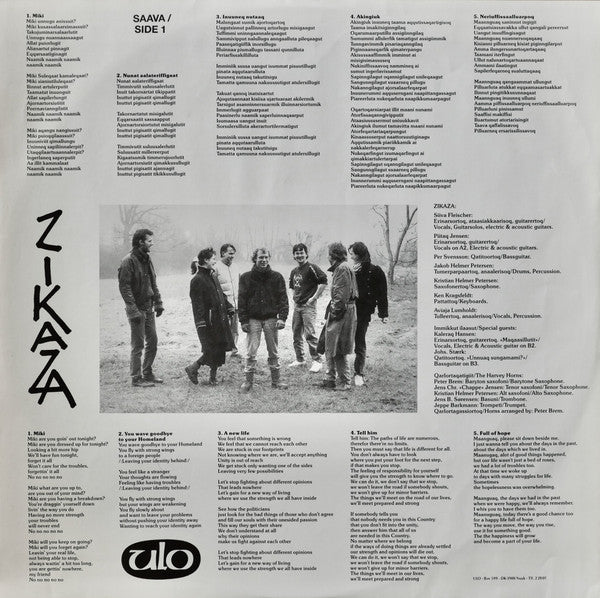 Zikaza : Miki Goes To Nuusuaq (LP, Album)