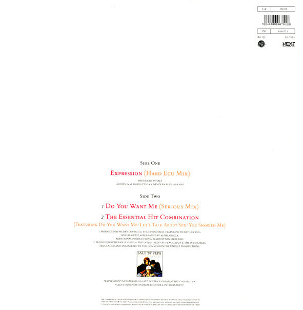 Salt 'N' Pepa : Expression (12")