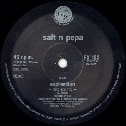 Salt 'N' Pepa : Expression (12")