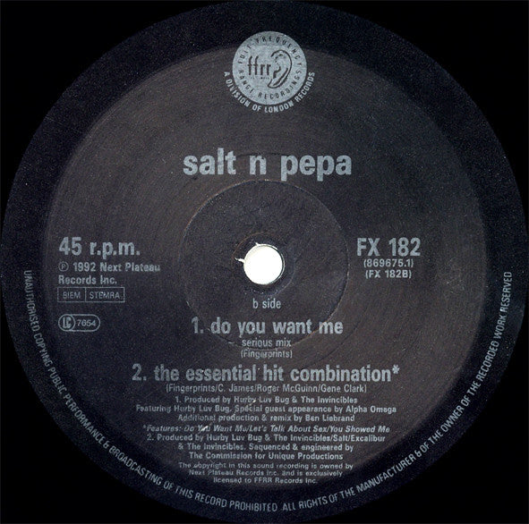 Salt 'N' Pepa : Expression (12")