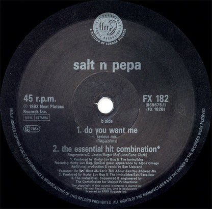 Salt 'N' Pepa : Expression (12")