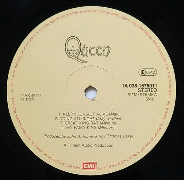 Queen : Queen (LP, Album)