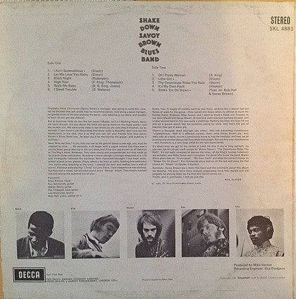 Savoy Brown : Shake Down (LP, Album)
