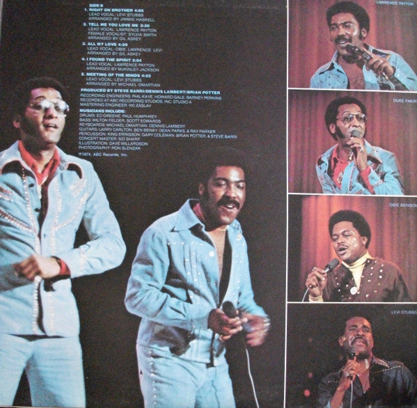 Four Tops : Meeting Of The Minds (LP, Album, RE, RP, Gat)