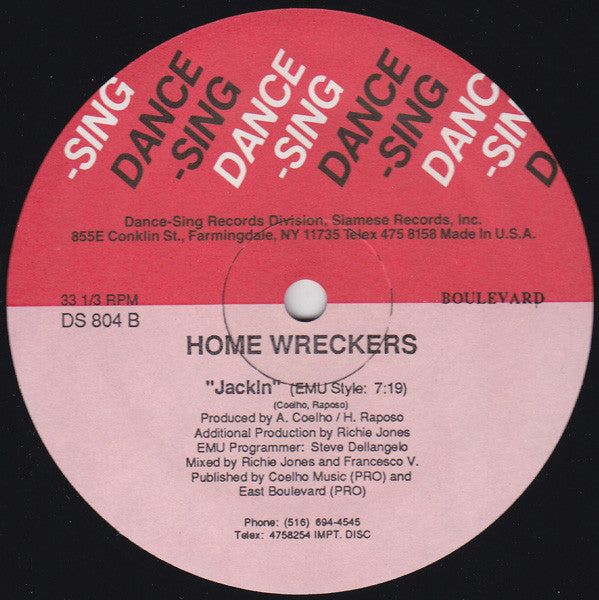 Home Wreckers : Jackin (12")