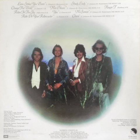 Rainbow (9) : At Last (LP, Album, Yel)