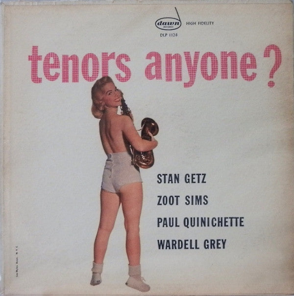 Stan Getz, Zoot Sims, Paul Quinichette, Wardell Gray : Tenors Anyone? (LP, Mono)