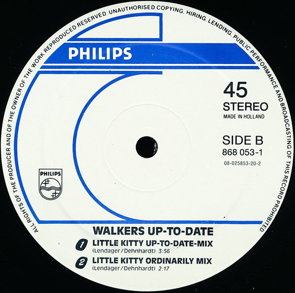 Walkers : Up-To-Date (12", Maxi)