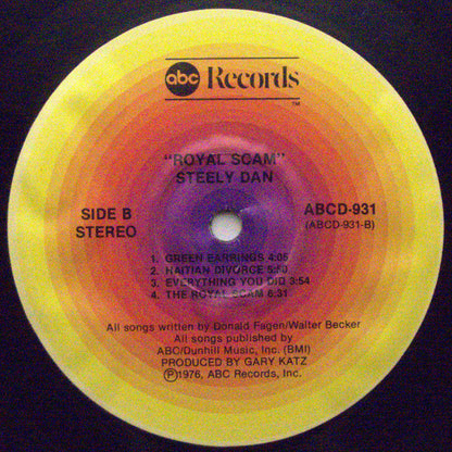 Steely Dan : The Royal Scam (LP, Album)
