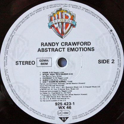 Randy Crawford : Abstract Emotions (LP, Album)