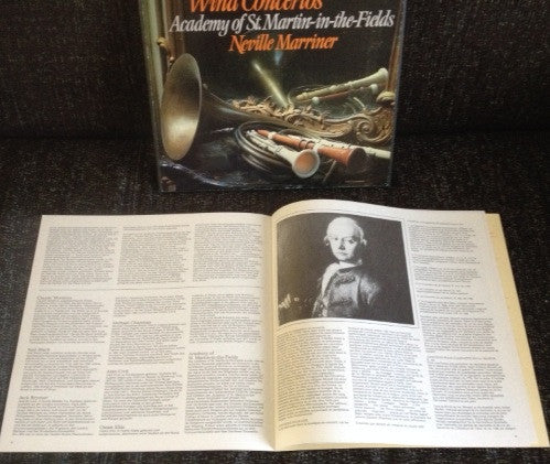 Wolfgang Amadeus Mozart, The Academy Of St. Martin-in-the-Fields, Sir Neville Marriner : Complete Wind Concertos (4xLP + Box)