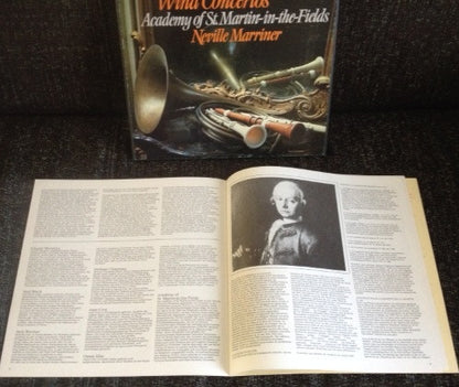 Wolfgang Amadeus Mozart, The Academy Of St. Martin-in-the-Fields, Sir Neville Marriner : Complete Wind Concertos (4xLP + Box)