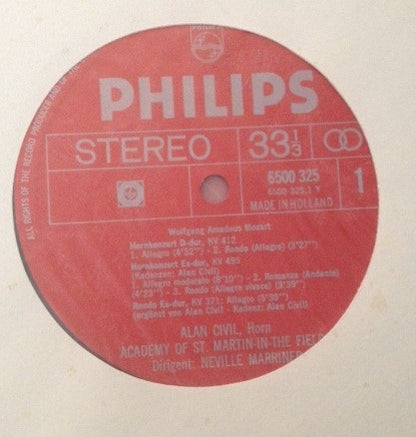 Wolfgang Amadeus Mozart, The Academy Of St. Martin-in-the-Fields, Sir Neville Marriner : Complete Wind Concertos (4xLP + Box)