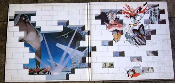 Pink Floyd : The Wall (2xLP, Album, Gat)