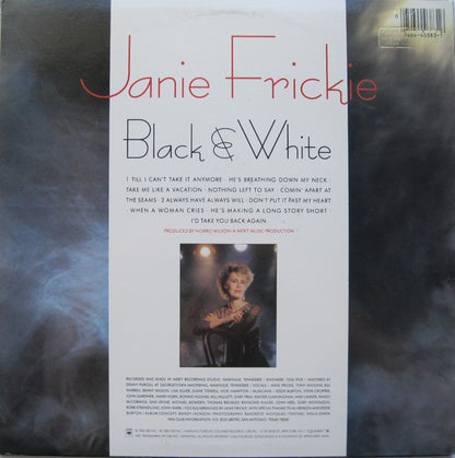 Janie Fricke : Black & White (LP, Album, Pit)