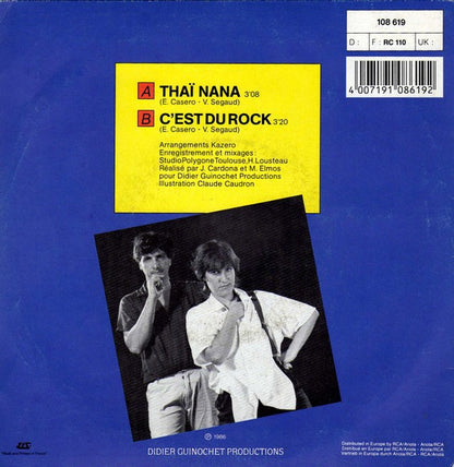 Kazero : Thaï Na Na (7", Single)