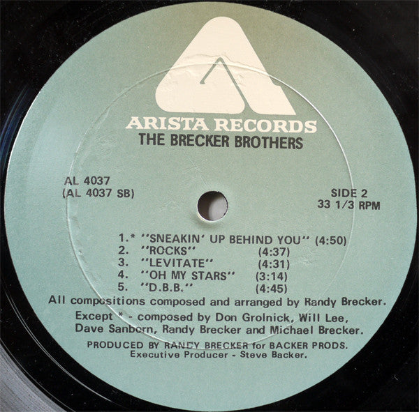 The Brecker Brothers : The Brecker Bros. (LP, Album)