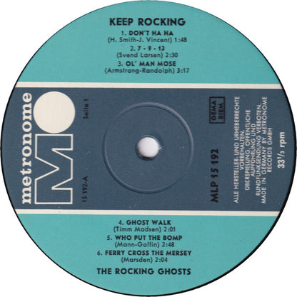 Rocking Ghosts : Keep Rocking (LP, Album)