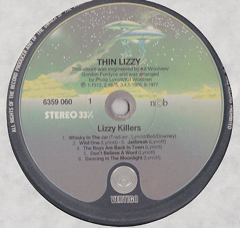 Thin Lizzy : Lizzy Killers (LP, Comp)