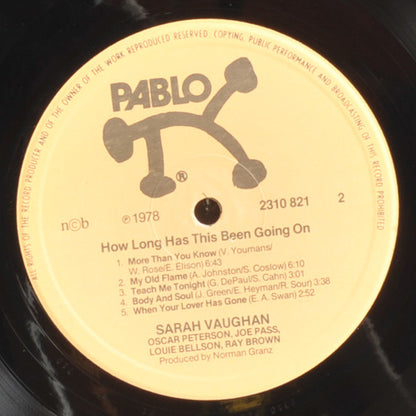 Sarah Vaughan : How Long Has This Been Going On? (LP, Album)