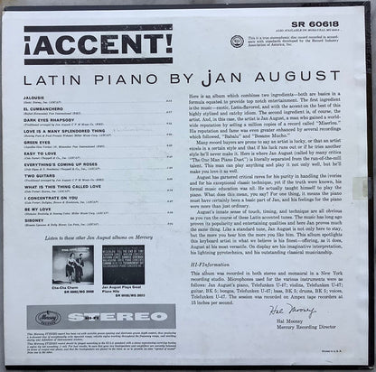 Jan August : Accent! (LP, Album)