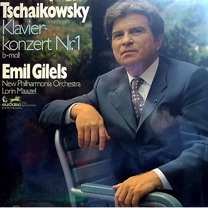 Pyotr Ilyich Tchaikovsky, Emil Gilels, New Philharmonia Orchestra, Lorin Maazel : Klavierkonzert Nr. 1 B-Moll (LP, Club, S/Edition)