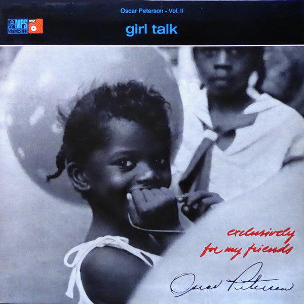 Oscar Peterson : Girl Talk (LP, Album, RE)