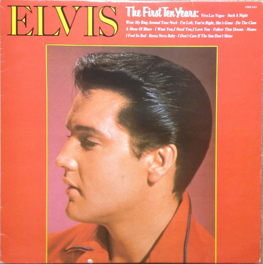 Elvis Presley : The First Ten Years (LP, Comp)