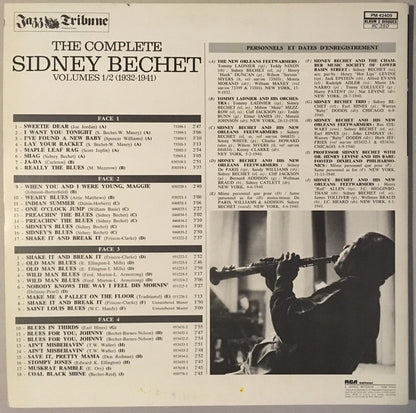 Sidney Bechet : The Complete Sidney Bechet Vol 1/2 (1932-1941) (2xLP, Comp)