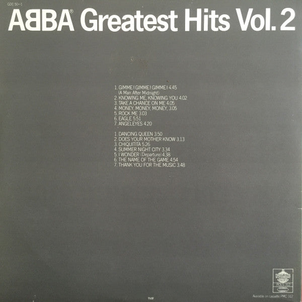 ABBA : Greatest Hits Vol. 2 (LP, Comp, Gat)