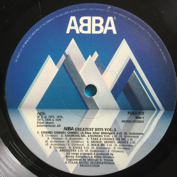 ABBA : Greatest Hits Vol. 2 (LP, Comp, Gat)