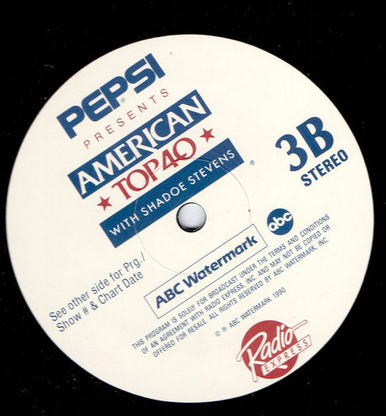 Various : American Top 40 With Shadoe Stevens (4xLP, Transcription)