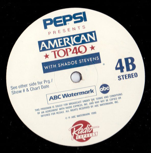 Various : American Top 40 With Shadoe Stevens (4xLP, Transcription)