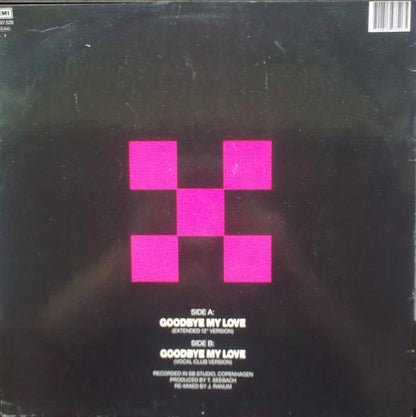 The Red Squares : Goodbye My Love (12")