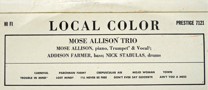 Mose Allison : Local Color (LP, Album)