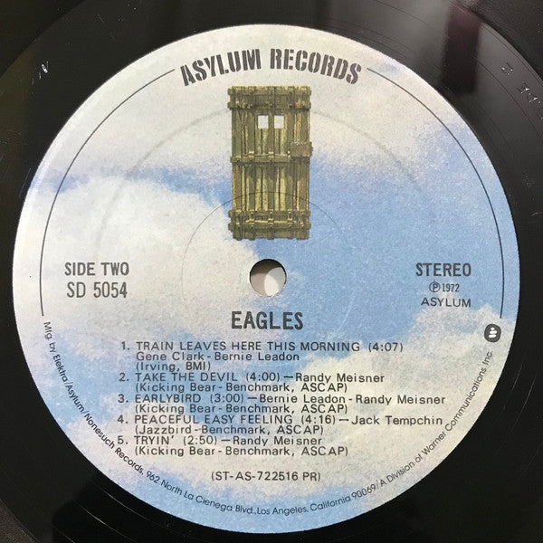 Eagles : Eagles (LP, Album, RE)