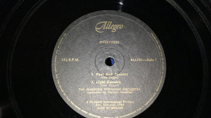 Hamburger Symphoniker Conducted By Herbert Hochfeld : Familiar Favourites From The World's Greatest Overtures (LP, Album, Mono)