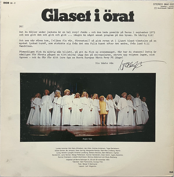 Various : Glaset I Örat (2xLP)