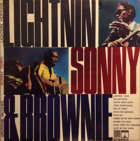 Lightnin' Hopkins, Brownie McGhee, Sonny Terry : Lightnin' Sonny & Brownie (LP)