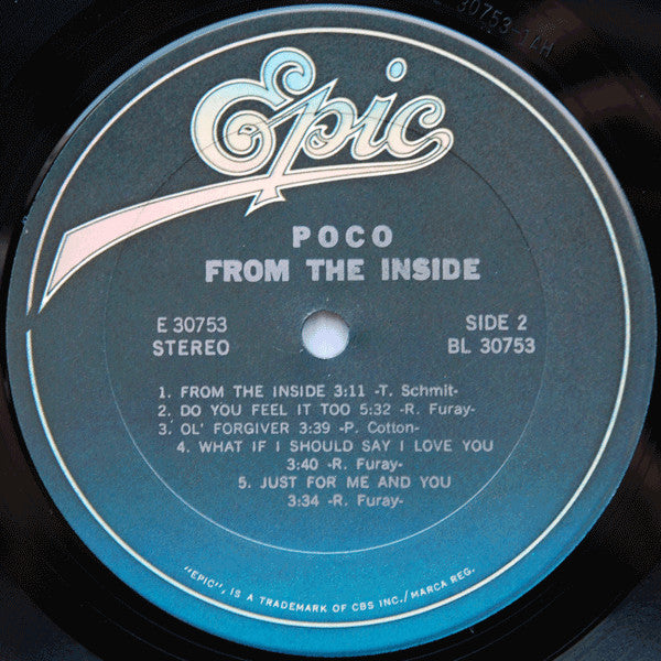 Poco (3) : From The Inside (LP, Album, RE, Gat)