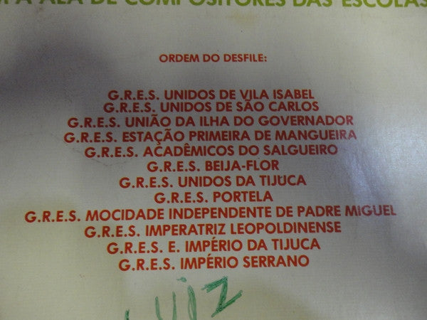 Various : Sambas-De-Enredo Das Escolas De Samba Do Grupo 1A - Carnaval 82 (LP, Album)