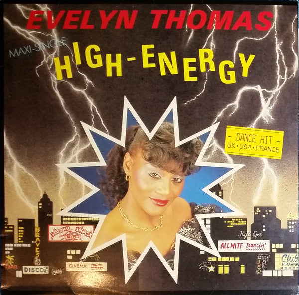 Evelyn Thomas : High-Energy (12", Maxi)