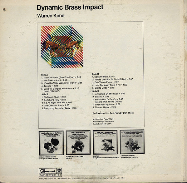 Warren Kime : Dynamic Brass Impact (2xLP, Comp)