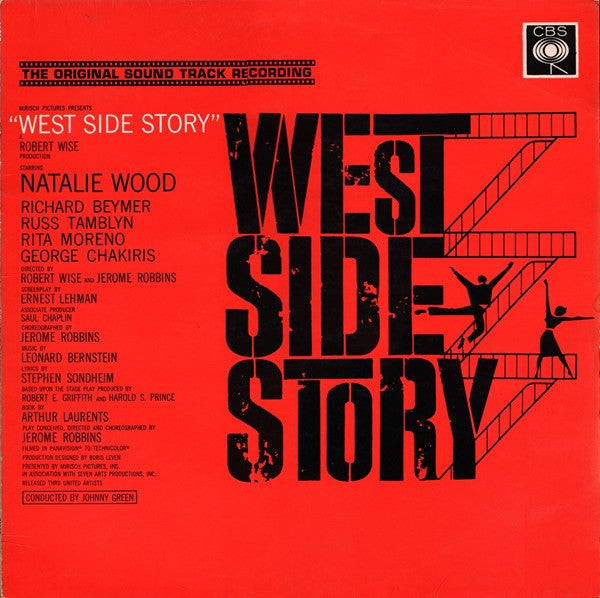 Leonard Bernstein : West Side Story (The Original Sound Track Recording) (LP, Album, RE)