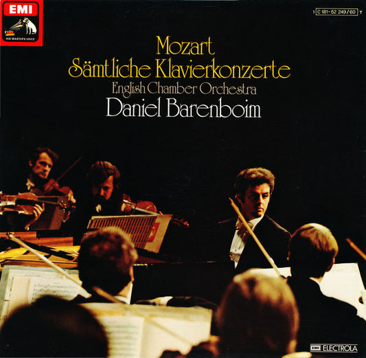 Wolfgang Amadeus Mozart, Daniel Barenboim, English Chamber Orchestra : Sämtliche Klavierkonzerte  (12xLP + Box, Comp)