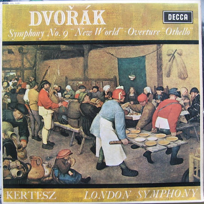 Antonín Dvořák, István Kertész, London Symphony Orchestra : Symphony No. 9 "New World" ∙ Overture "Othello" (LP, Lab)