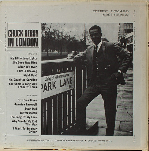 Chuck Berry : Chuck Berry In London (LP, Album)